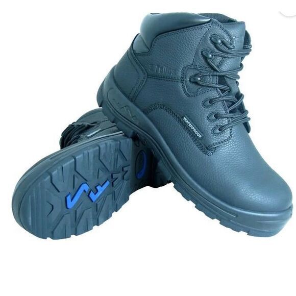 S Fellas by Genuine Grip Men's Poseidon Composite Toe‎ Waterproof Work Boots 10W - Picture 1 of 9